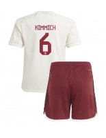 Bayern Munich Joshua Kimmich #6 Kolmaspaita Lasten 2023-24 Lyhythihainen (+ shortsit)